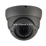 Куполни аналогови камери - Варифокална 2.8-12mm камера Longse с резолюция 800TVL LIRDCSM
